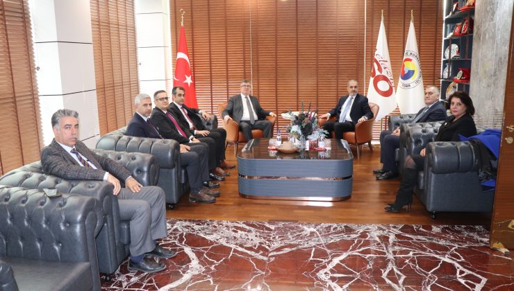 GELİR İDARESİNDEN BAŞKAN ALAN’A ZİYARET