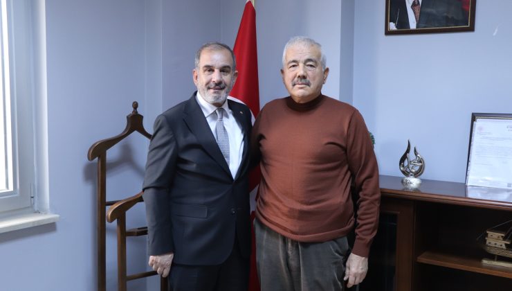 BAŞKAN ALAN’DAN RECEP ALYAMAÇ’A ZİYARET