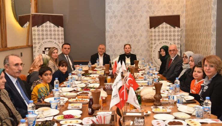 ELAZIĞ TİCARET BORSASI VE TÜRKİYE DİYANET VAKFI’NDAN ANLAMLI İFTAR BULUŞMASI