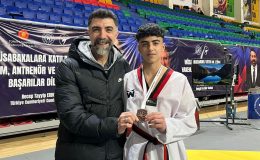 DENİZ ÇINAR DOĞAN TAEKWONDO BRANŞINDA TÜRKİYE ÜÇÜNCÜSÜ