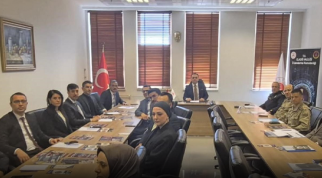 Elazığ’da uyuşturucu, yasa dışı bahis ve sanal kumarla mücadele toplantısı yapıldı