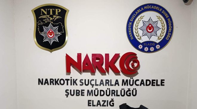 Elazığ Emniyeti’nden Uyuşturucu Operasyonu
