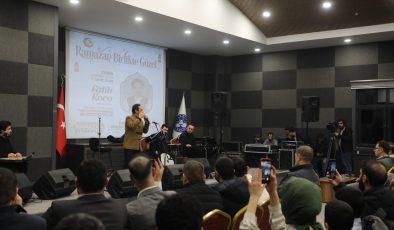 RAMAZAN AYI ETKİNLİKLERİNİN BU AKŞAMKİ KONUĞU GÜÇLÜ YORUMUYLA FADIL AYDIN OLUYOR