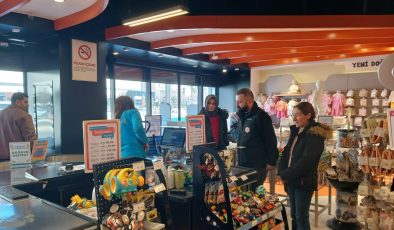 Elazığ’da Market ve İşletmelere Poşet Denetimi