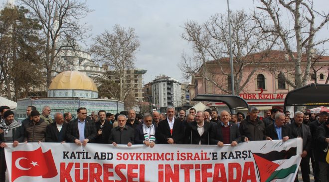 Elazığ’da Dünya Kudüs Günü açıklaması: Kudüs’ün özgürlüğü insanlığın ortak barış meselesidir