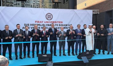 Fırat Üniversitesi Diş Hekimliği Fakültesi Ve Ağız Ve Diş Sağlığı Hastanesi Hizmete Açıldı