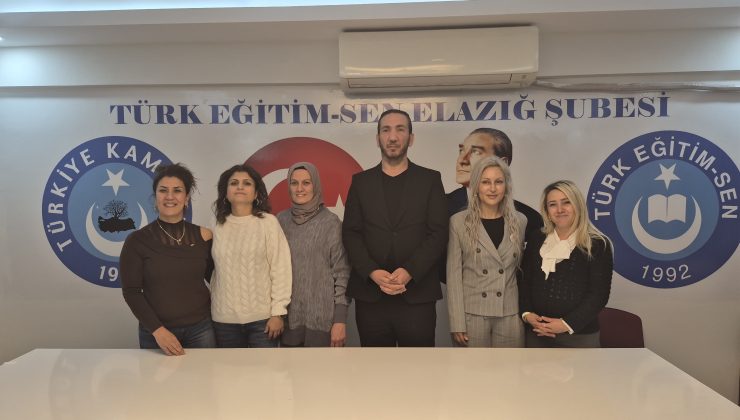 TÜRK EĞİTİM-SEN ELAZIĞ 1 NOLU ŞUBE KADIN KOLLARINDA BAYRAK DEĞİŞİMİ