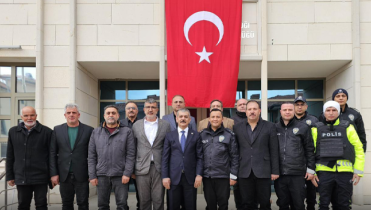 Milletvekili Erol Keleş’ten Şehit Ailesine Taziye ve Emniyet Teşkilatına Ziyaret