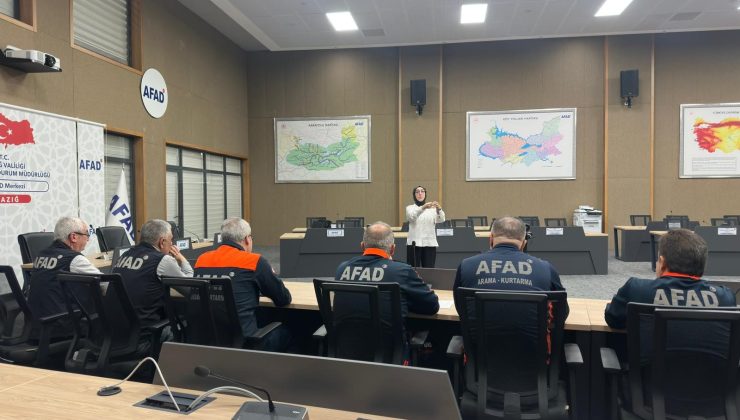 Elazığ’da AFAD ekiplerine yönelik Türk İşaret Dili Temel Seviyesi Eğitimi başladı.