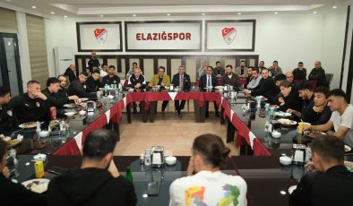 Milletvekili Erol’dan Elazığspor’a Destek Ziyareti