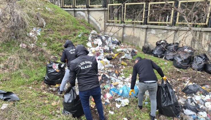 Hazar Gölü Sahilindeki Kirliliğe Müdahale: 10 Ton Çöp Toplandı