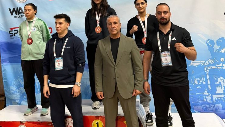 DİYARBAKIR’DA KİCKBOKS GURURU: ELAZIĞLI SPORCULARDAN TÜRKİYE DERECELERİ