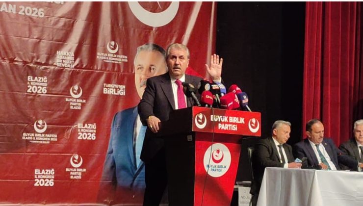 BBP Genel Başkanı Destici: “Bu ülkenin cumhurbaşkanına hakaret demek, Türkiye Cumhuriyeti Devletine hakaret demektir”