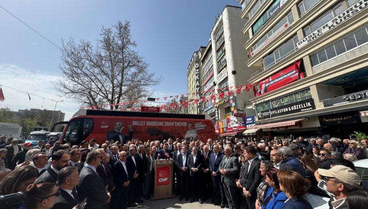 CHP’den 81 İlde Eş Zamanlı Açıklama: “Geri Adım Atmayacağız”