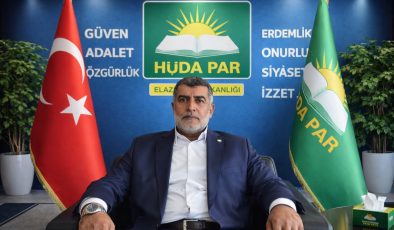 HÜDA PAR ELAZIĞ İL BAŞKANI METİN SUİÇER: “OKUL SALDIRILARI, ÇOCUKLARIMIZIN KAYBOLAN MASUMİYETİNİN VE SUÇUN SARMALINDAKİ NESLİN ACI SONUCUDUR”