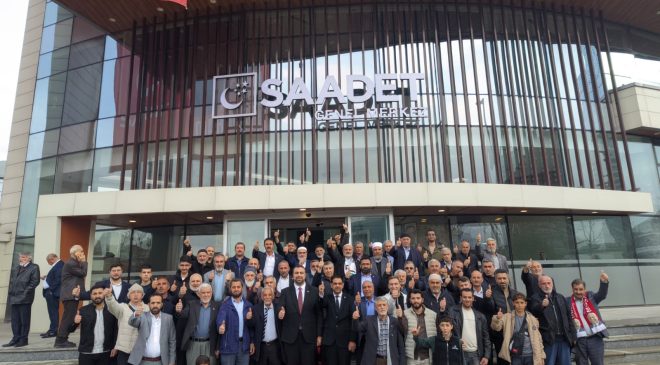SAADET PARTİSİ 100.000 TEŞKİLAT MENSUBU İLE ANKARADA TÜRKİYE DİVANI TOPLANTISI GERÇEKLEŞTİRDİ…