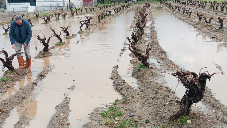 Yağan yağmur ve dolu hem şehirlerde hem köylerde hayatı felç etti