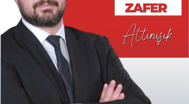 ALACAKAYA BELEDİYE BAŞKANI ZAFER ALTINIŞIK İYİ BAYRAMLAR DİLER