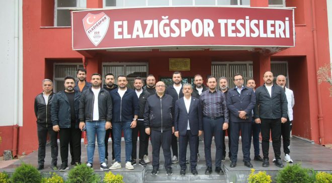 AK Parti Elazığ Heyetinden Elazığspor’a Moral Ziyareti