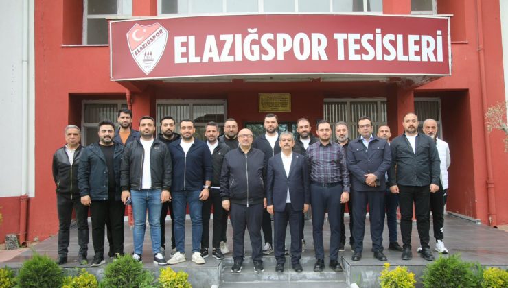 AK Parti Elazığ Heyetinden Elazığspor’a Moral Ziyareti