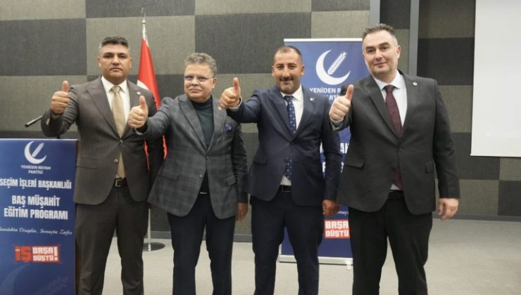 Yeniden Refah Partisi Keban İlçe Başkanlığı görevine Hasan Kaya atandı.