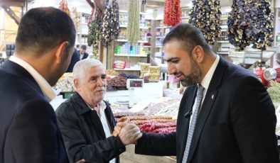 SAADET PARTİSİ KURBAN BAYRAMI ÖNCESİ KAPALI ÇARŞI ESNAFINA ZİYARET GERÇEKLEŞTİRDİ