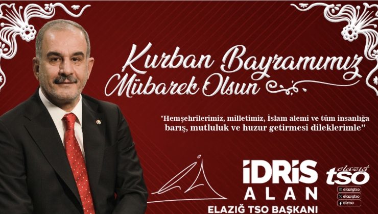 BAŞKAN ALAN: “BAYRAMLAR, BİRLİĞİMİZİ PEKİŞTİREN MÜSTESNA GÜNLERDİR”