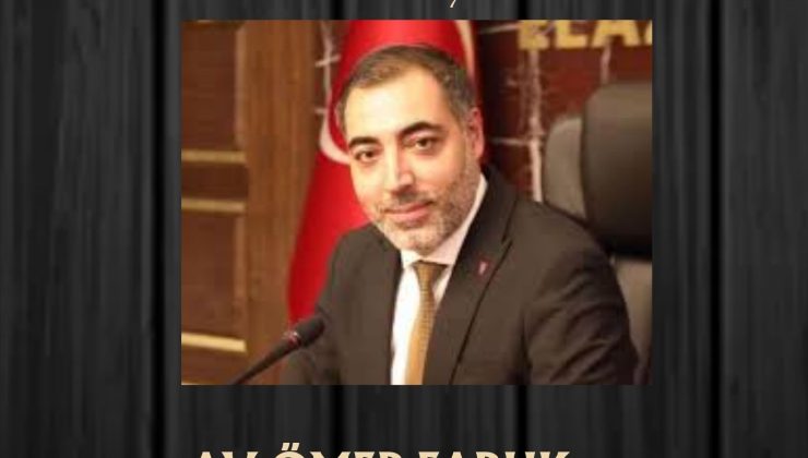 İL GENEL MECLİS BAŞKANI AV. ÖMER FARUK ÇELİK İYİ BAYRAMLAR DİLER