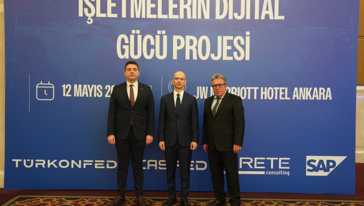 İşletmelerin Dijital Gücü Projesi ile en az 500 firmaya  doğrudan ve dijital erişim sağlanması hedefleniyor