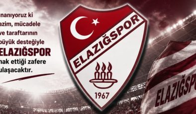 Genel Başkan Yardımcısı Bankur’dan Elazığspor’a Destek Mesajı