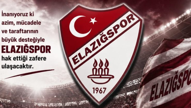 Genel Başkan Yardımcısı Bankur’dan Elazığspor’a Destek Mesajı