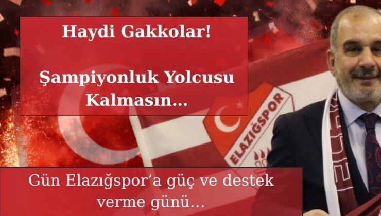 BAŞKAN ALAN’DAN TARAFTARA BÜYÜK DESTEK “ŞAMPİYONLUK YOLCUSU KALMASIN”