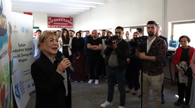 Fırat Üniversitesi Ve Sağlığı Geliştirme Ve Sigara İle Mücadele Derneğinden Ortak Farkındalık Çalışması