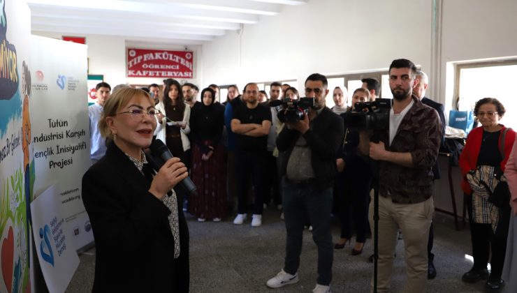 Fırat Üniversitesi Ve Sağlığı Geliştirme Ve Sigara İle Mücadele Derneğinden Ortak Farkındalık Çalışması