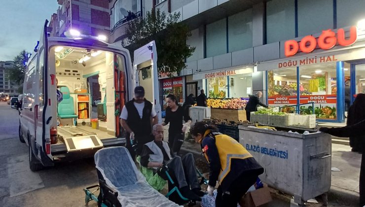 ALT YAPI ÇALIŞMASI SONRASINDA ONARILMAYAN YOLDA DÜŞEN 86 YAŞINDAKİ ADAM HASTANELİK OLDU