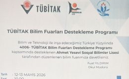 Ahmet Yesevi Sosyal Bilimler Lisesi’nde TÜBİTAK Bilim Fuarı Düzenlenecek