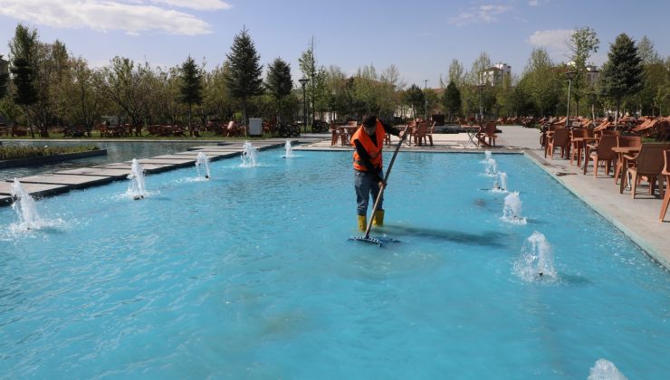 Millet Bahçesi’nde Bakım ve Yenileme Çalışmaları Sürüyor