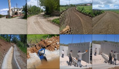 Elazığ İl Özel İdaresi İl Genelinde Çalışmalarını Sürdürüyor