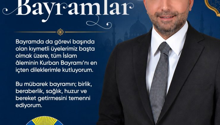 HİZMET İŞ SENDİKASI ELAZIĞ ŞUBE BAŞKANI GÖKHAN ARPA İYİ BAYRAMLAR DİLER