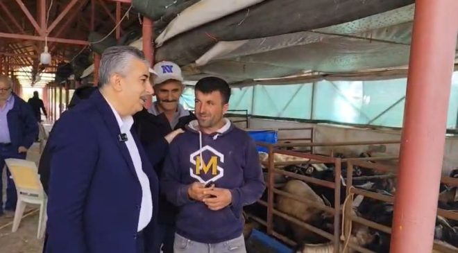 Başkan Turus’tan Kurban Pazarı Ziyareti