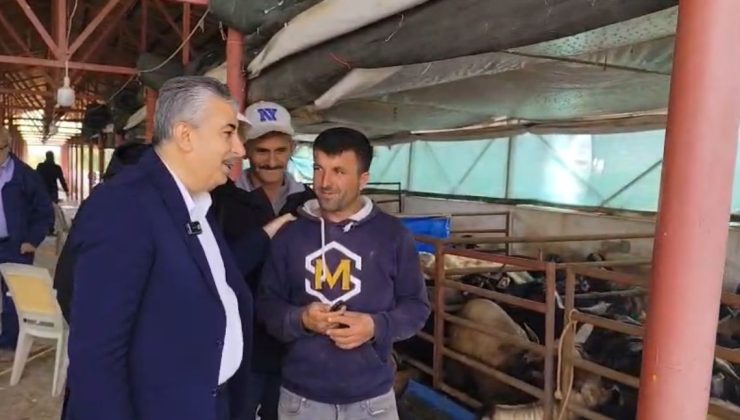 Başkan Turus’tan Kurban Pazarı Ziyareti
