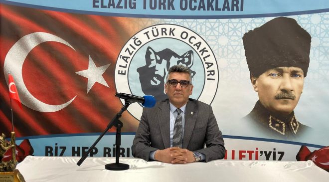 ELAZIĞ CADDE VE SOKAKLARI TÜRKÇÜLÜK TEMALI GÖRSELLERLE DONATILDI