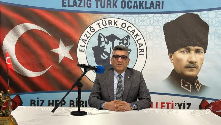 ELAZIĞ CADDE VE SOKAKLARI TÜRKÇÜLÜK TEMALI GÖRSELLERLE DONATILDI