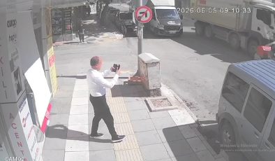 Elazığ’daki Zincirleme Kazanın Güvenlik Kamerası Görüntüleri Ortaya Çıktı