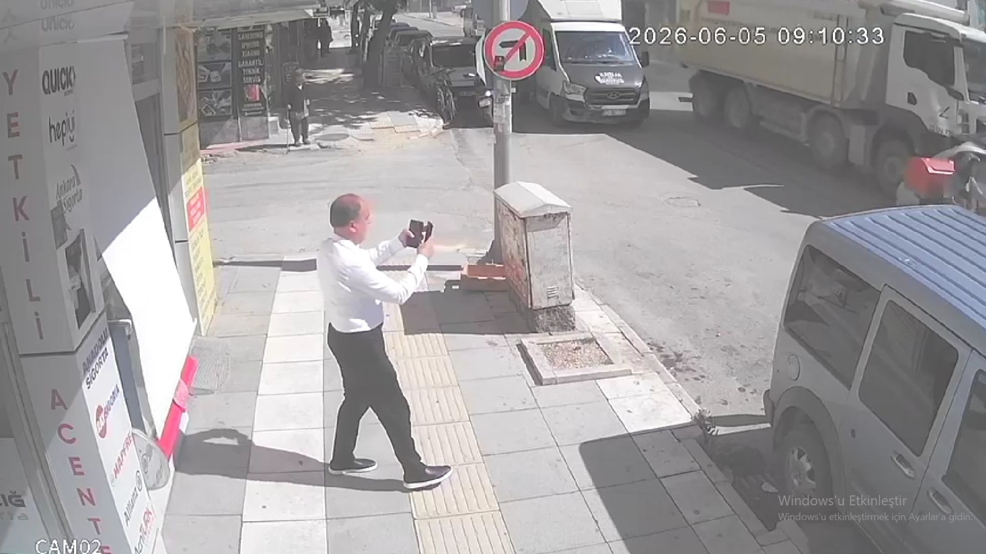 Elazığ’daki Zincirleme Kazanın Güvenlik Kamerası Görüntüleri Ortaya Çıktı