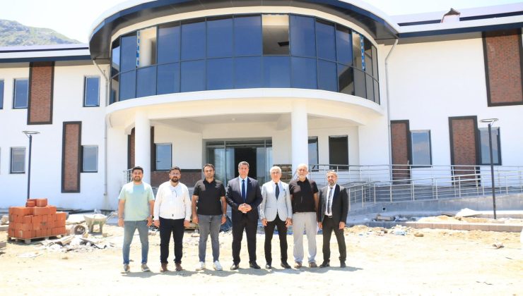 Hazarbaba Engelsiz Yaşam Merkezi’nde Çalışmalar Sürüyor