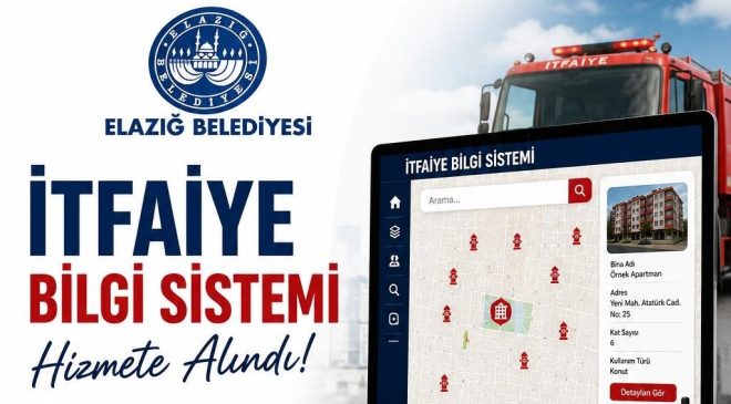 İtfaiye Bilgi Sistemi (İBS) uygulamasını hayata geçirdi. 