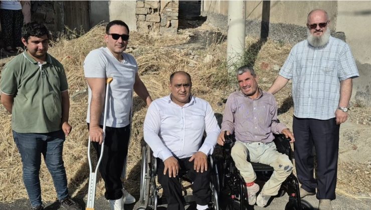 Akülü sandalyesine kavuştu, ama kullanacak yolu yok