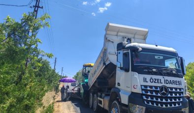 Elazığ İl Özel İdaresi Hafta Sonu da Çalışmalarını Sürdürdü