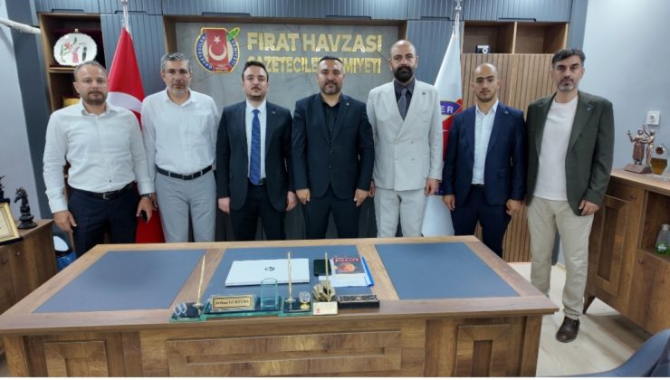 ANAHTAR PARTİ ELAZIĞ İL BAŞKANLIĞI’NDAN ŞEHRİN BASIN MESLEK ÖRGÜTLERİNE ZİYARET